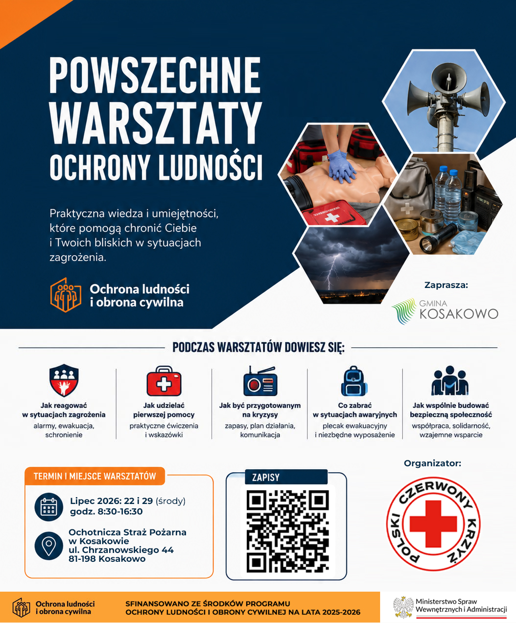 aktualność: Powszechne Warsztaty Ochrony Ludności.