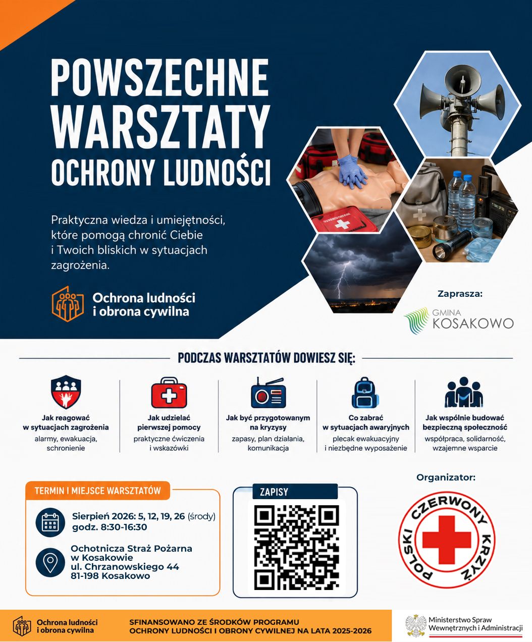 aktualność: Powszechne Warsztaty Ochrony Ludności.
