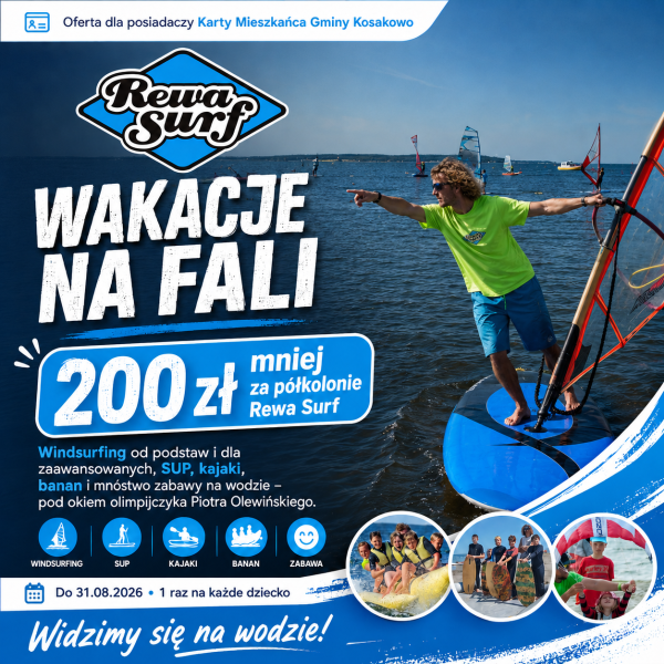 Zdjęcie: Rewa Surf – Sopot Surf Centrum Piotr Olewiński
